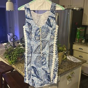 Lilly Pulitzer “Stuffed Shells” Shift Dress size 2